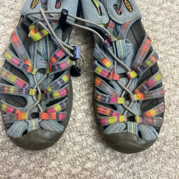 Keen Women's size 5 hiking sandals rainbow - Picture 2 of 9